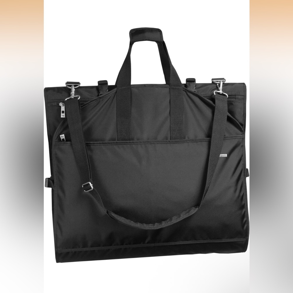 WallyBags 66” Premium Tri-Fold Carry On Destination Dress Travel Garment Bag